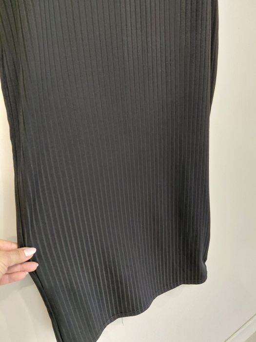 Super sukienka włoska New Collection midi prążek