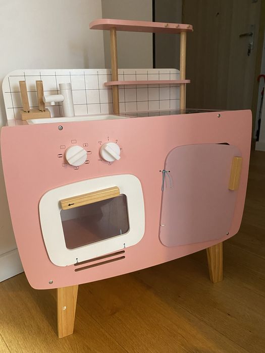 Kuchnia zabawka retro/boho róż