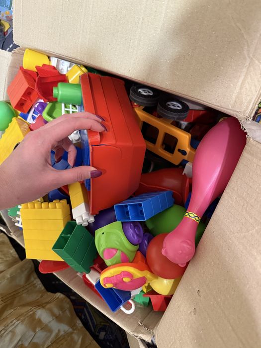 Конструктор дитячий, машинки Б/У