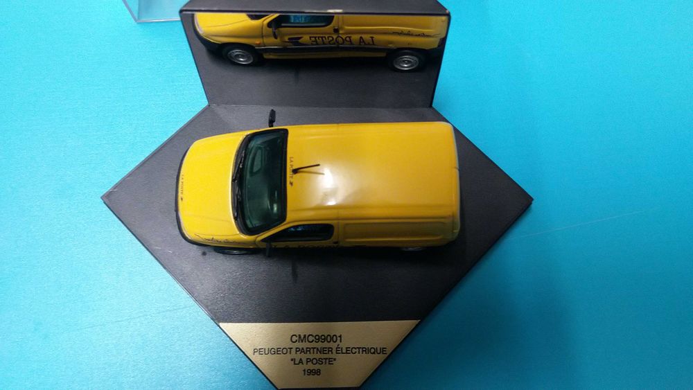 Peugeot Partner Elétrique "La Poste" (1998) - Miniatura escala 1/43