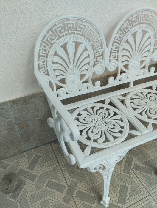 Banco jardim ferro