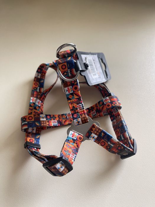 Шлея AnimAll S-2, для собак, нейлон, 1,5×33-50 см