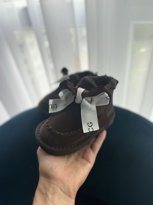 Угг дитячі уггі дитячі ugg на дівчинку з бантиком