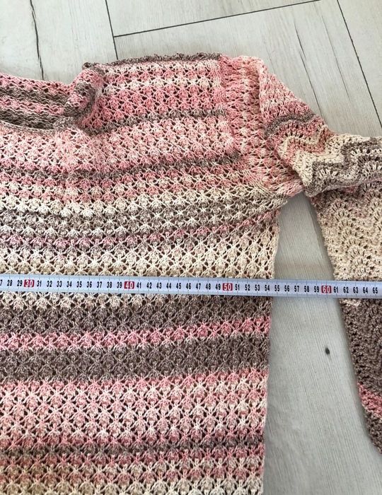 Ażurowy sweterek L/XL