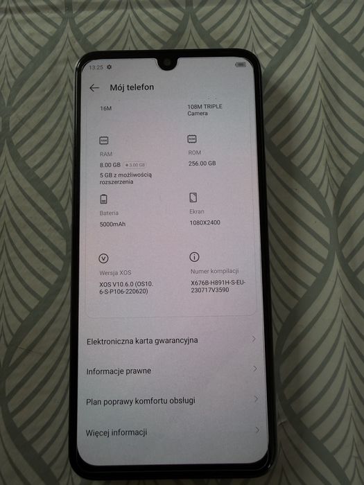 Telefon Infinix note 12 pro
