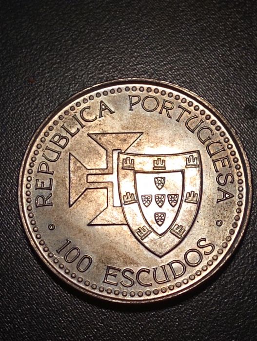 100 escudos - Madeira  Porto Santo	Portugal	1989