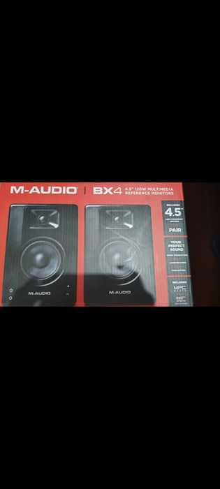 M-Audio bx4 (monitores de estúdio)