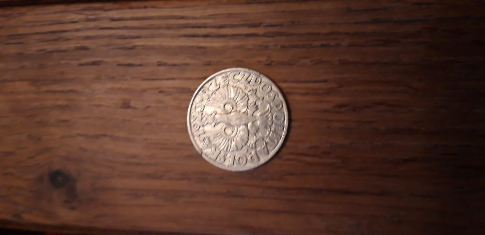 1 zł z 1929r, 0,50 gr z 1923