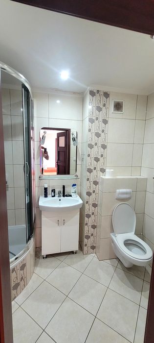 Mieszkanie trzy pokojowe 48.60 m2 na drugim piętrze.