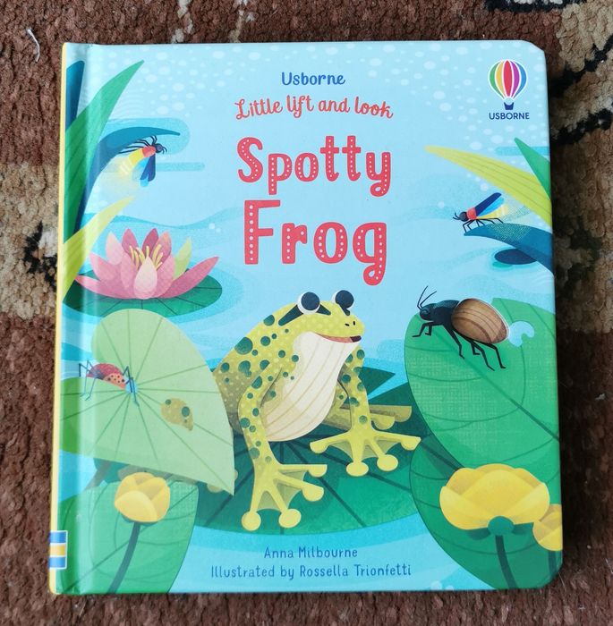 Spotty Frog Usborne klapki
