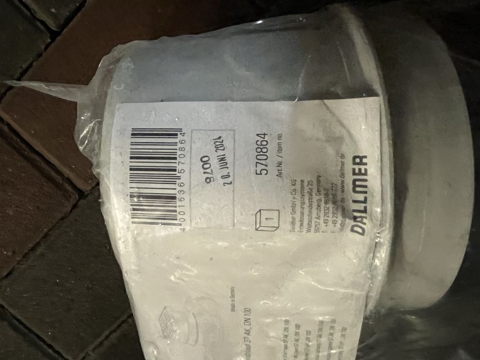 Wpust piwniczny Dallmer 57AK DN100