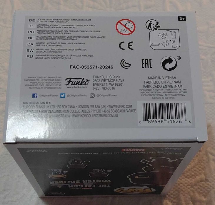 funko pop falcon and the winter soldier 702 baron zemo