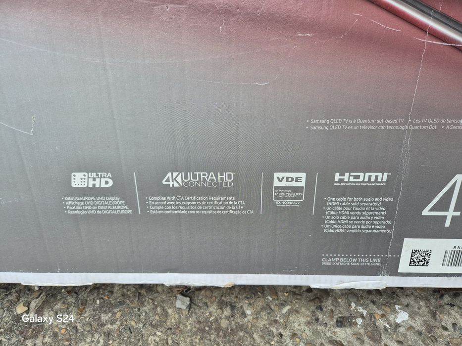 Телевізор QLED TV Q7C 49 4К HDMI