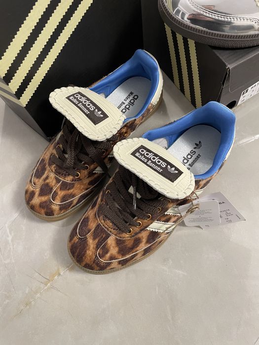 Кросівки adidas samba Wales Bonner pony leo silver adidas леопард