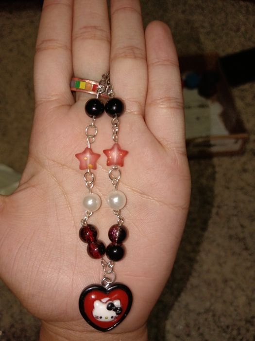 Colar hello Kitty vermelho
