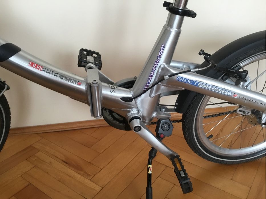 Rower składany Checker Pig aluminiowy