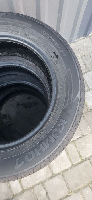4шт r14 175 65 Kumho літо нові 24рік шин резин колес комплект Michelin