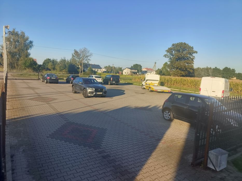 Wynajmę plac utwardzony ogrodzony