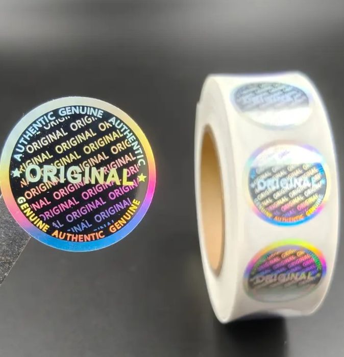Голографічні наліпки-пломби 100 шт