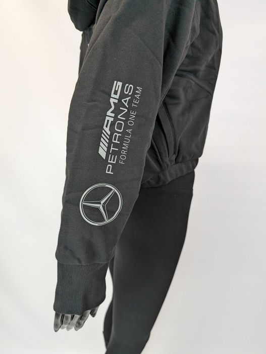Bluza z Kapturem Damska Puma Mercedes AMG petronas MAPF1 czarna