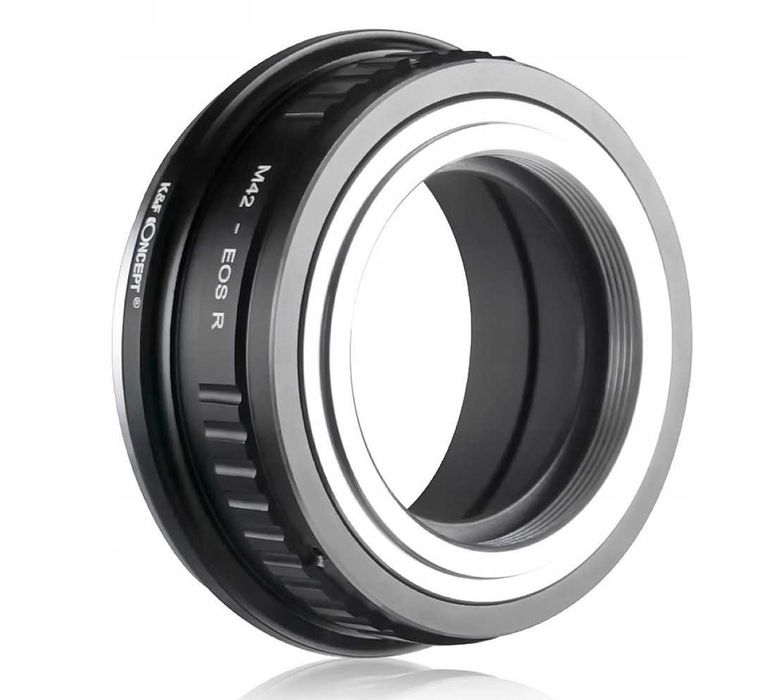 Adapter m42 na EOS R Canon R EF-R RF K&F Concept wersja 2024 z kluczem
