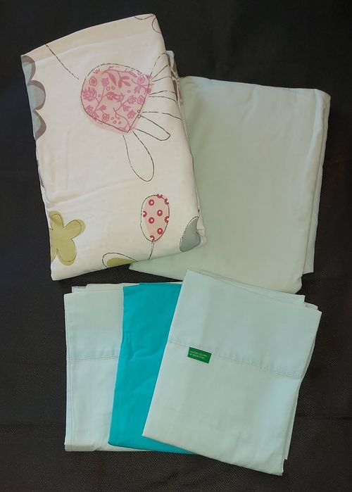 Conjunto completo roupa de cama para criança em algodão e/ou flanela