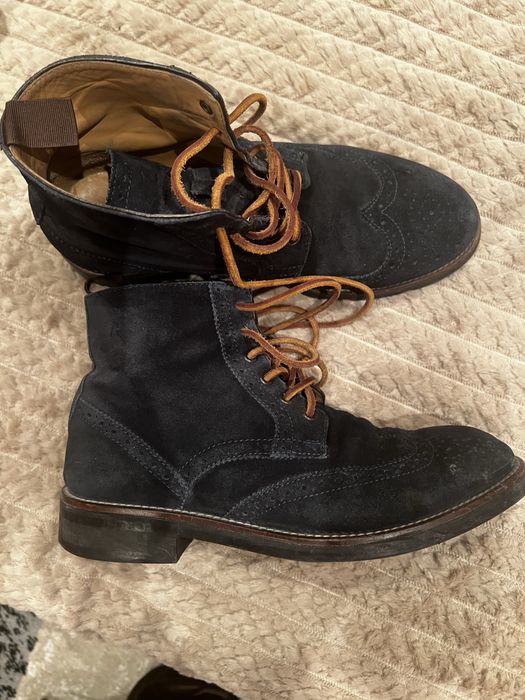 Чоловічі ботинки Massimo Dutti натуральна шкіра