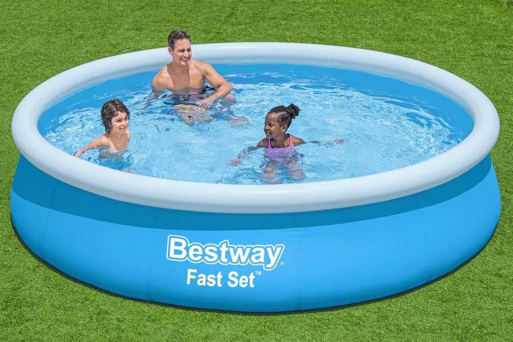 NOWY Basen Ogrodowy Rozporowy 366 x 76 cm Bestway 57273