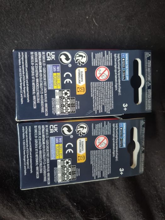 2 funko popy breloki power rangers nie otwierane