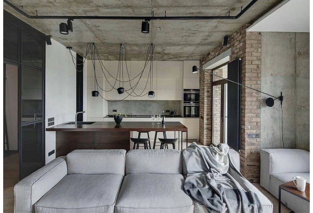 Бюджетний ремонт LOFT під оренду