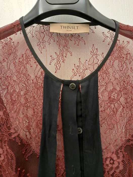 Элегантная кружевная блуза. Twin Set. Milano