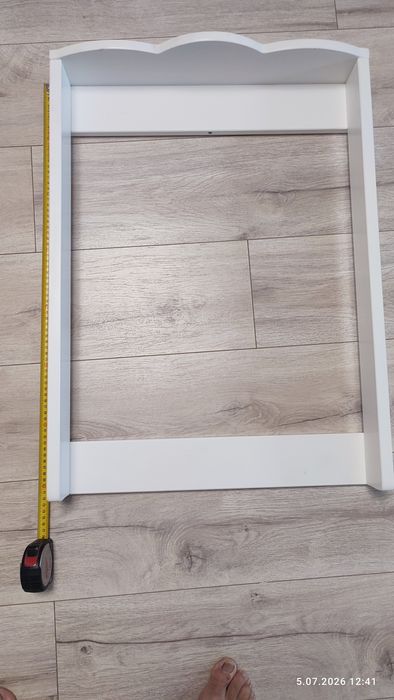 Biała nadstawka przewijak na komodę IKEA Hemnes
