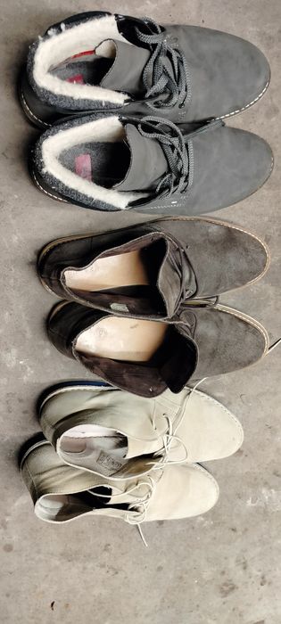 Buty ze skóry na jesień/zima 44