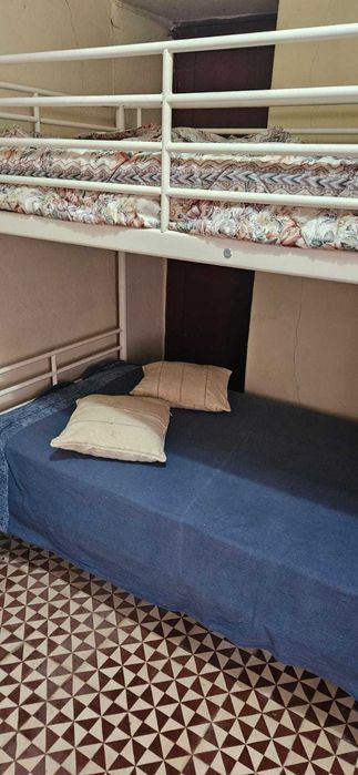 Beliche de solteiro com 2 colchões