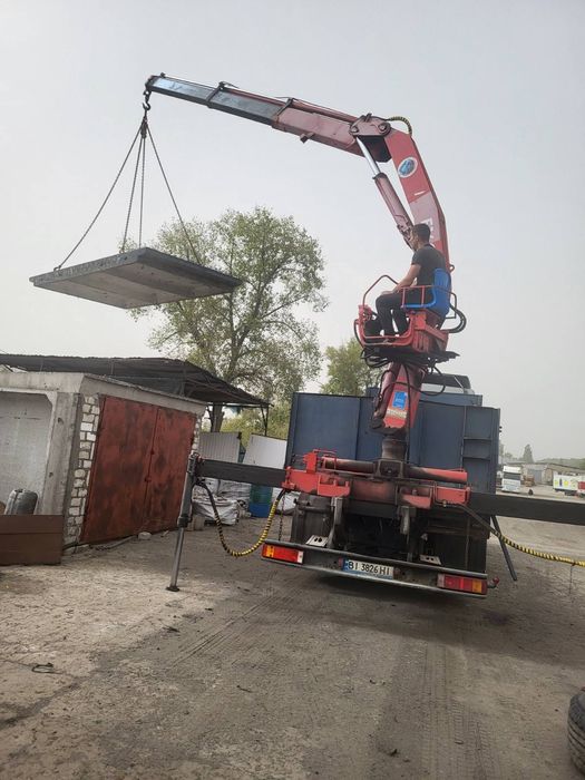 Послуги крана,кран-маніпулятор