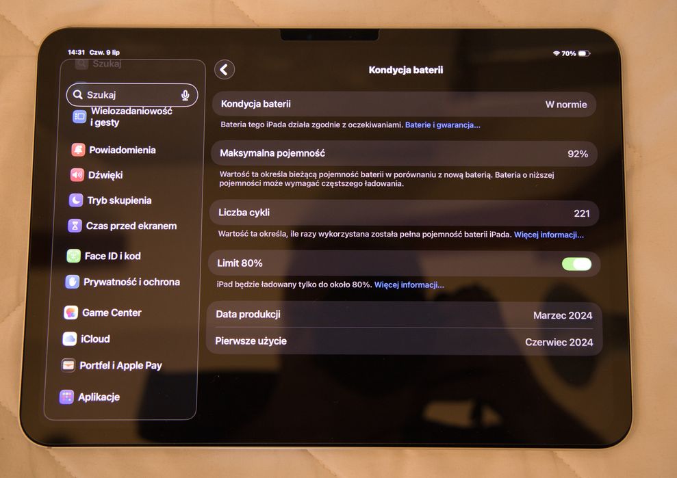 iPad Pro 11 cali M4 256 gb wifi stan idealny, Magic Keyboard oryginalna stan bardzo dobry.