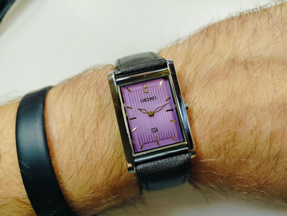 Zegarek Seiko Tank Quartz wysyłka paczkomat gratis