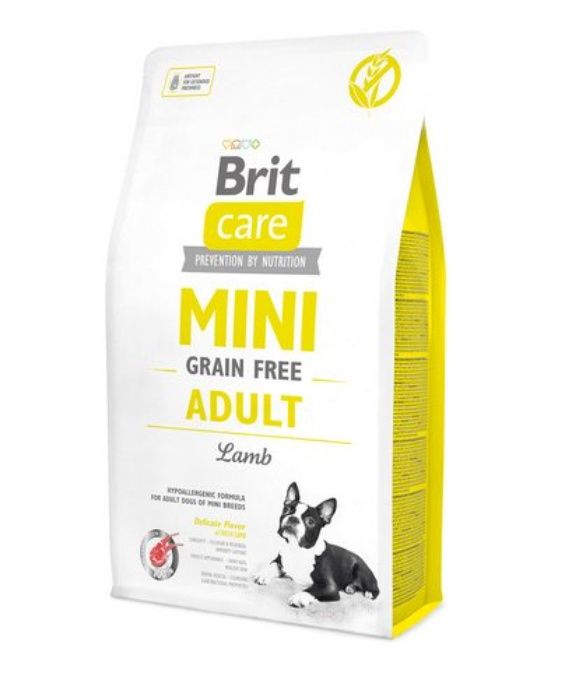 Brit Care GF Mini Adult Lamb 2 кг Корм для собак дрібних порід Беззерн