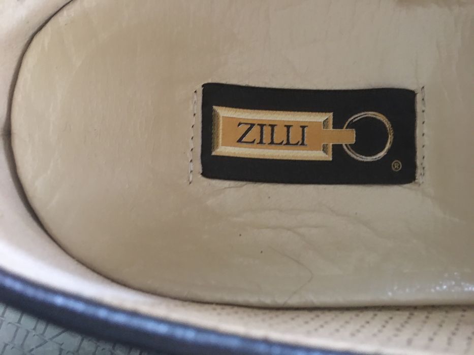 Шикарные  Zilli оригинальные мокасины туфли лоферы