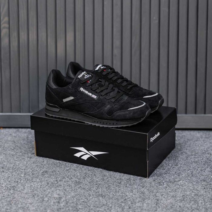 Кросівки Reebok Classic Suese Black premium