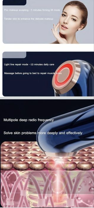 Dispositivo Facial Radiofrequência e EMS – Radiance ONE (Novo)