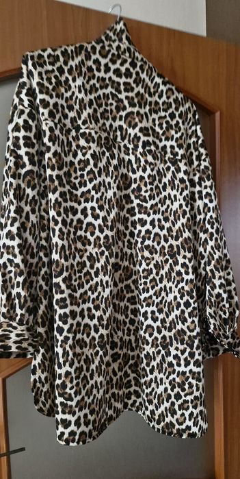 Koszula elegancka pantera panterka  2xl 44