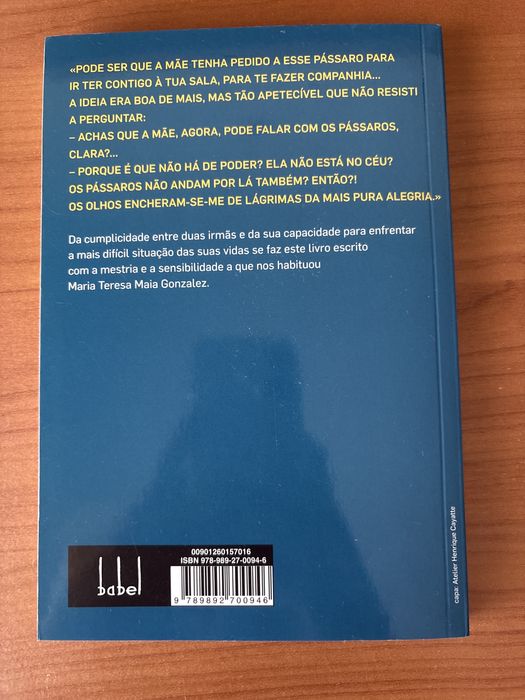 Livro “Recados da mãe” Maria Teresa Maia Gonzalez