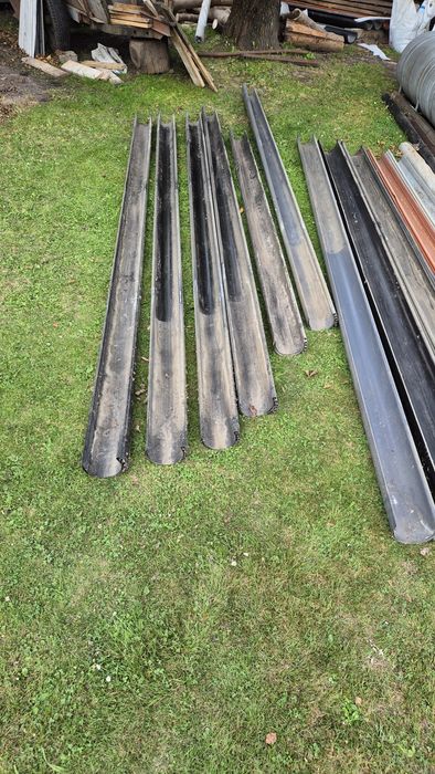 Rynna metalowa 125 mm, długość 4 m