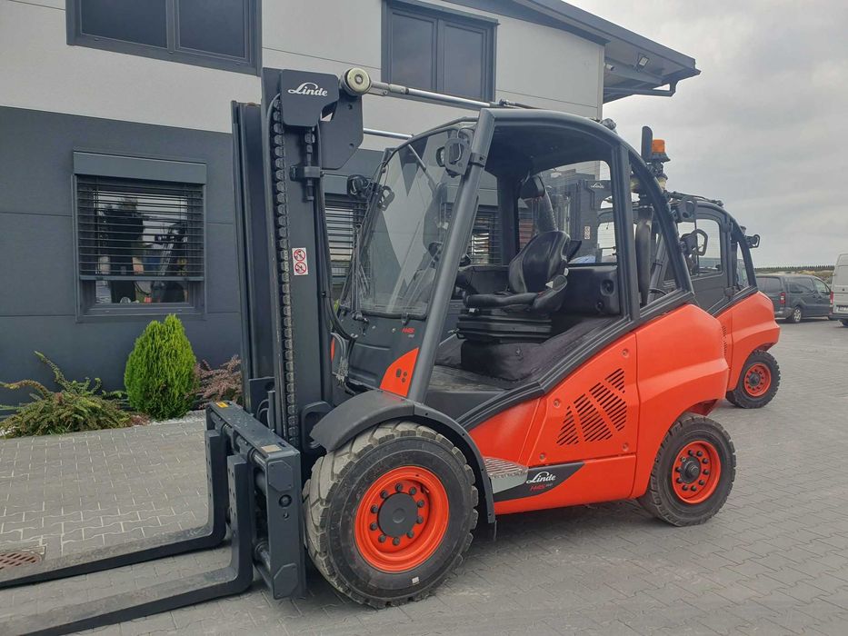 Wózek widłowy Linde H45T 9270h LPG 2020r H40T H50T TERENOWY Pozycjoner