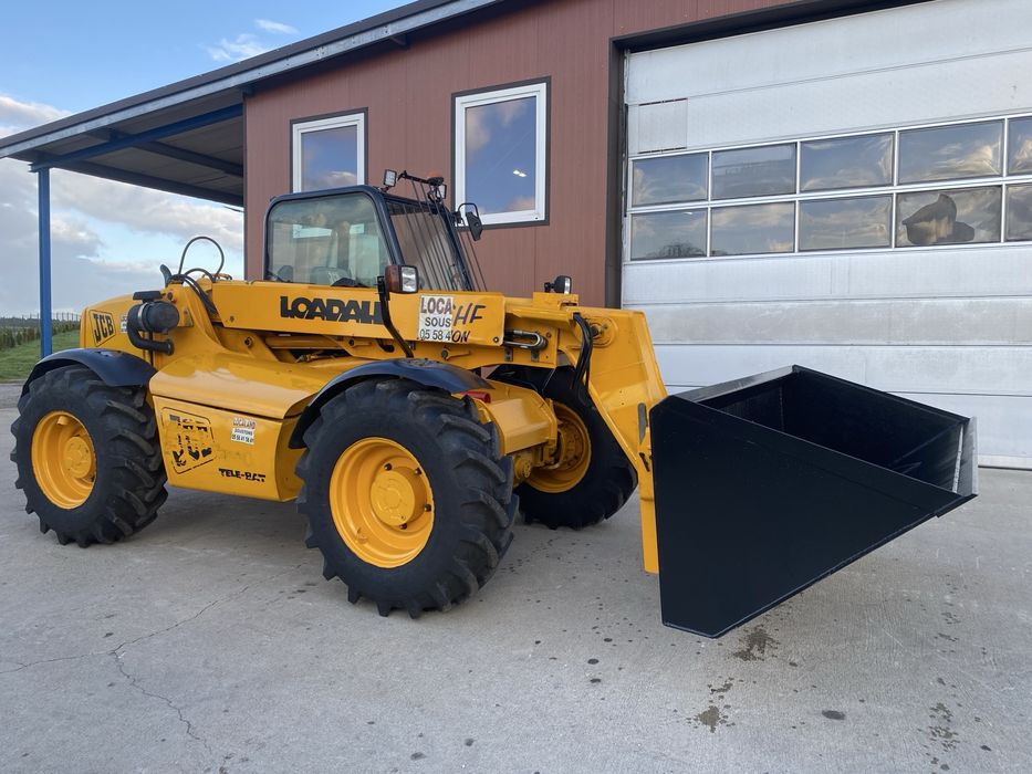 ŁADOWARKA JCB 528/70 TELESKOP ŁYŻKA Nowa Opony 100% Nowe Manitou Schaffer Wiedemann atlas claas o&k