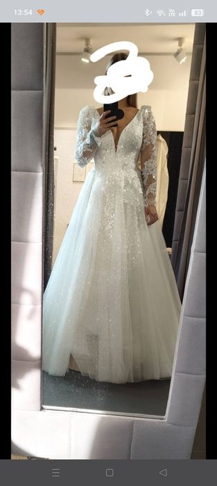 Suknia ślubna kolor ivory