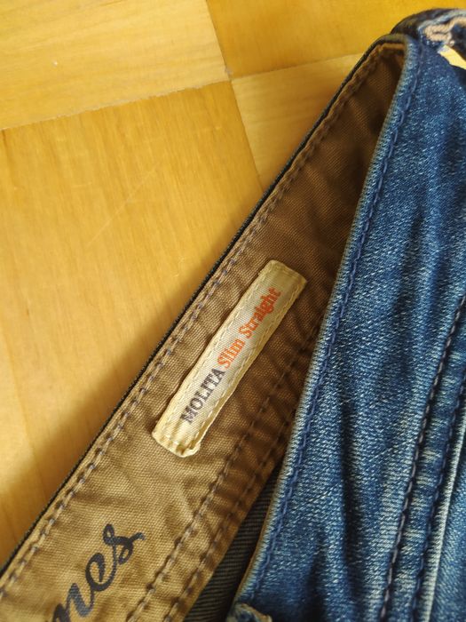 NOWE Jeansy damskie Tom Tailor 44 granatowe molita slim straight