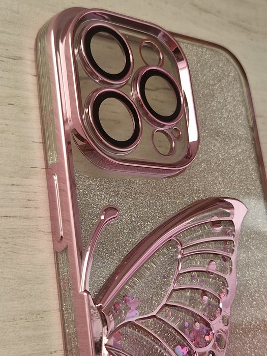 Tel Protect Butterfly Water Case do Iphone 15 Pro różowy