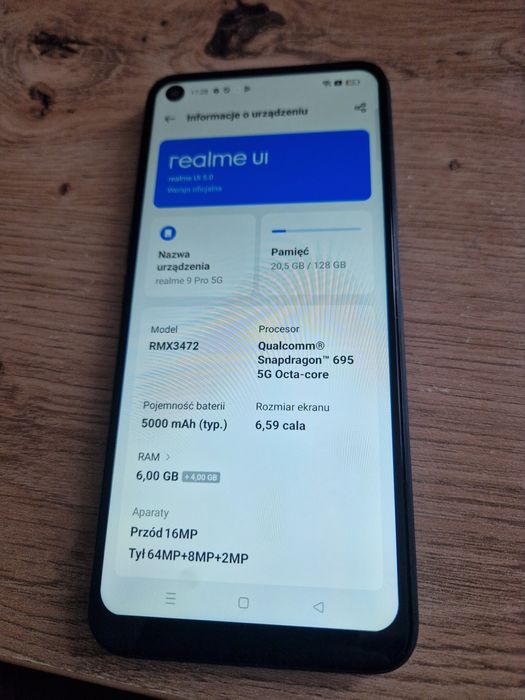 Realme 9 pro 5g  okazja